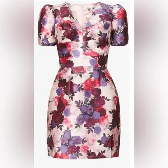 Chi Chi London Curve Body con size 14 midi dress - Picture 2 of 10